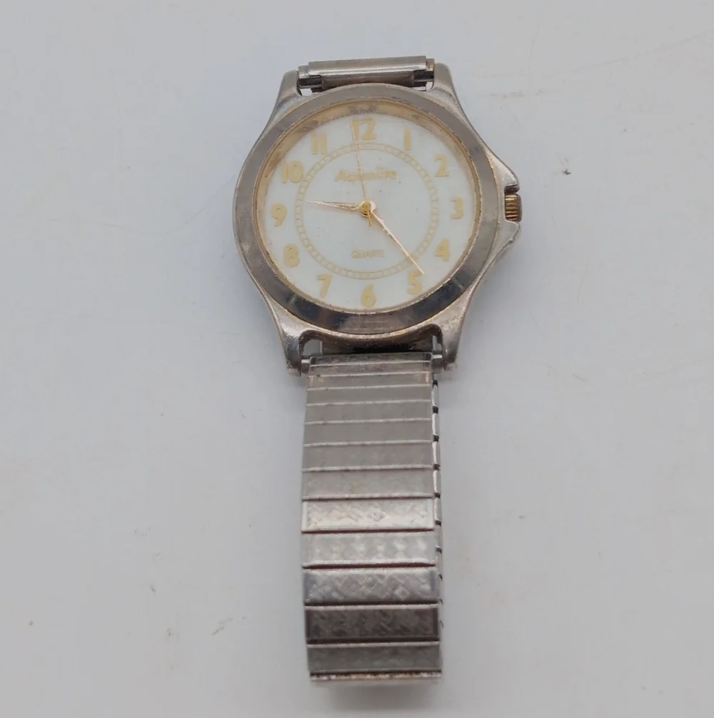 Aqualute Quartz Silver and Gold Analog Watch